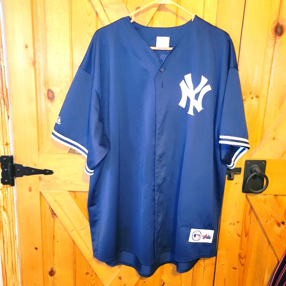 Derek Jeter #2 Yankees Jersey  Vintage Made in Korea | MLB Majestic XXL